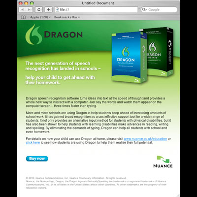 dragon email flyer